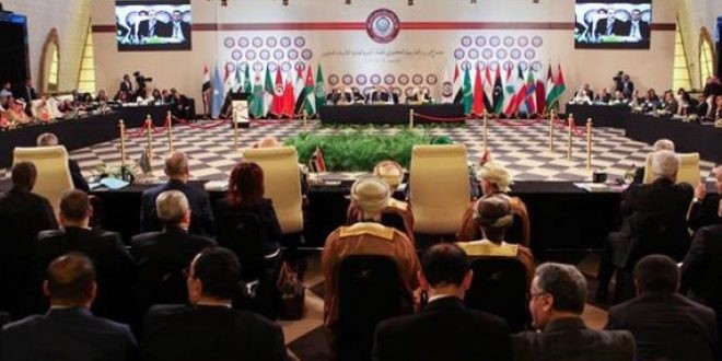 البيان الختامي للقمة العربية يؤكد على حل الدولتين