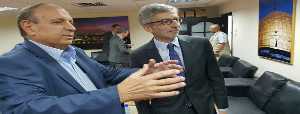 القنصل الفرنسي يؤكد على جهود بلاده لعقد المؤتمر الدولي للسلام