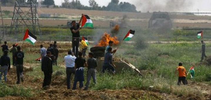 الاحتلال يطلق نيرانه على مسيرة شرق غزة