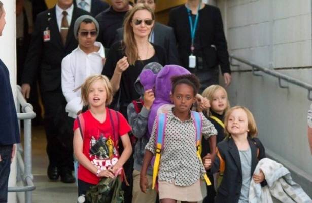 "FBI" يحقق مع أنجلينا جولي وأطفالها