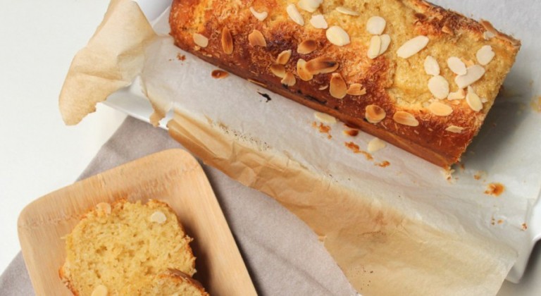 كيكة باللبن وجوز الهند