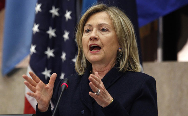 تسريبات لتصريحات كلينتون: فرض منطقة حظر جوي فوق سوريا يعني سقوط ضحايا من المدنيين