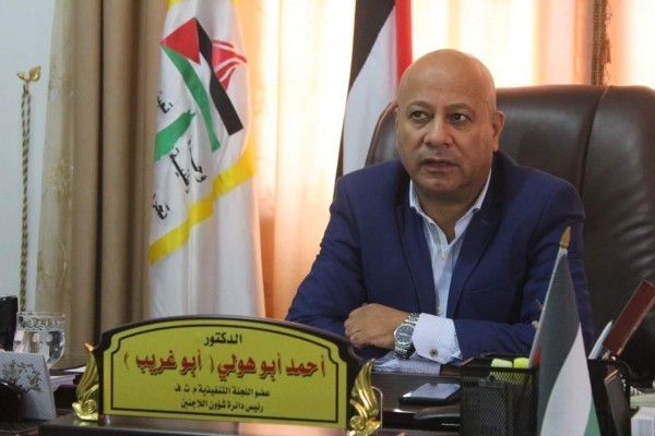 أبو هولي يوضح طبيعة التحركات الميدانية في مخيمات اللاجئين