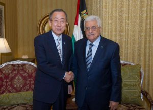 الأمين العام للأمم المتحدة يهاتف الرئيس عباس