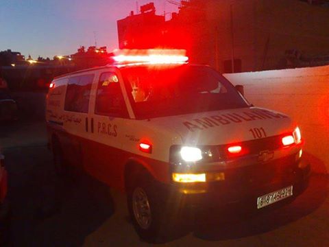 إصابة مواطنين إحداهما بجراح خطيرة إثر انفجار إسطوانة غاز وسط القطاع