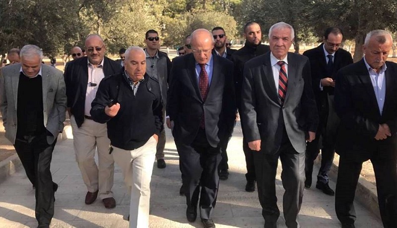 وزير خارجية البرتغال يطلع على انتهاكات الاحتلال والمستوطنين  لحرمة الأقصى