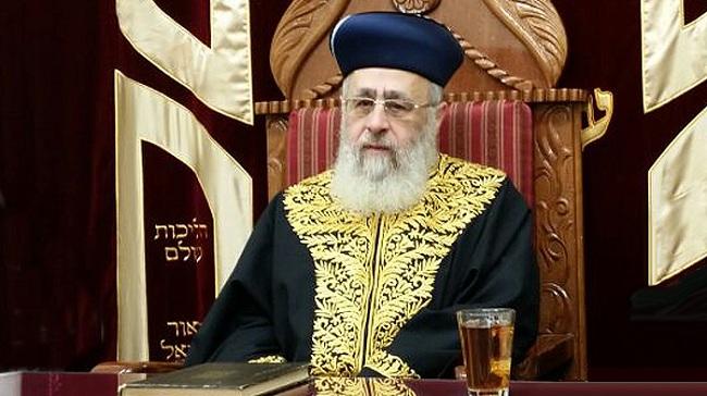 الحاخام اسحق يوسف.. لا يمثلنا