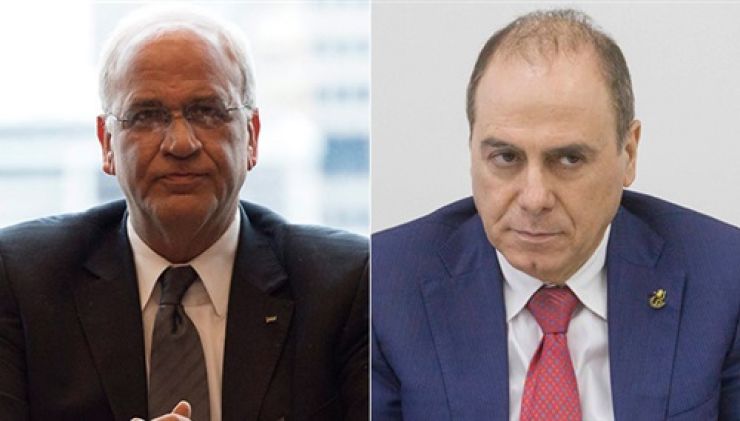 "يسرائيل هيوم" لقاء سري بين شالوم وعريقات في الاردن