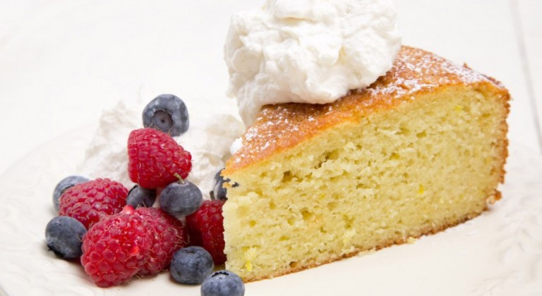 كيك البرتقال باللبن