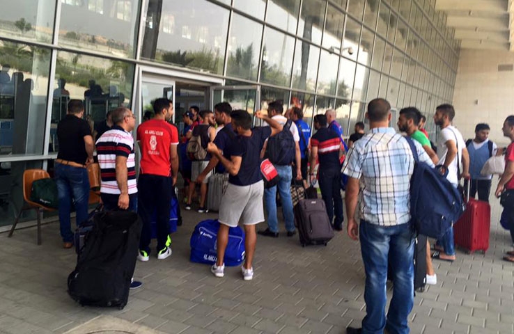 بالصور : لأول مرة منذ أوسلو .. أهلي الخليل يصل غزة لملاقاة الشجاعية في ذهاب كأس فلسطين