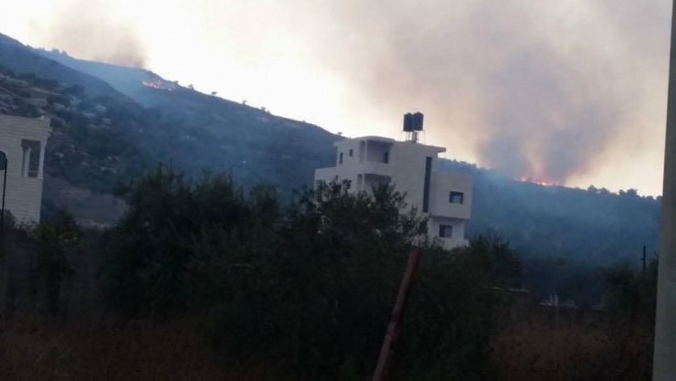 بالصور : "محدث" اصابات بالاختناق خلال مواجهات في بورين