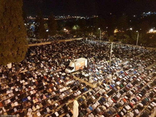 وزير الاقتصاد السويسري يزور المسجد الأقصى