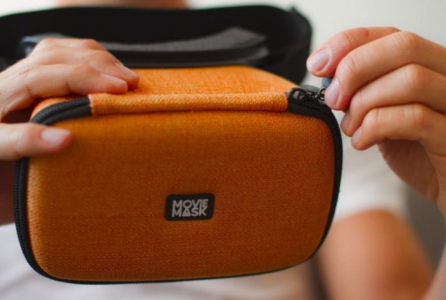 جهاز movieMask تجربة السينما على هاتفك الذكي