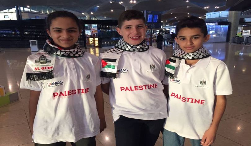 فلسطين تحصل على المركز الثاني بمسابقة الحساب الذهني