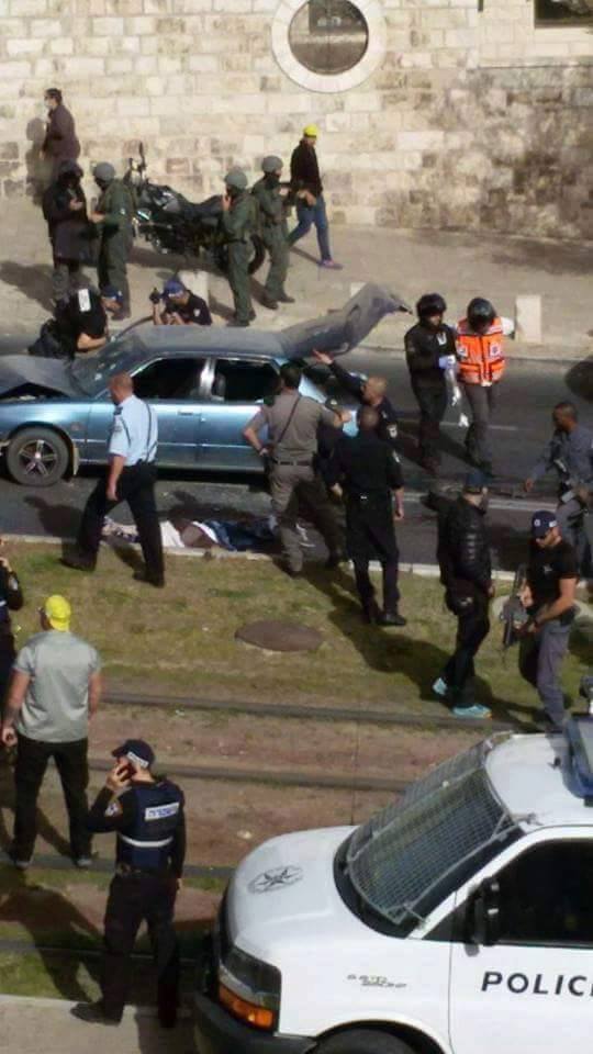 بالفيديو والصور: شهيدان وإصابة مستوطن بعملية إطلاق نار في القدس