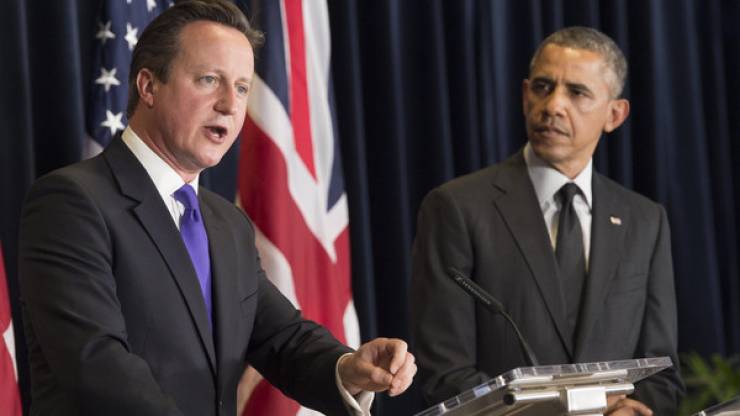 أوباما في لندن لإقناع البريطانيين بعدم التخلي عن عضوية الاتحاد الأوروبي