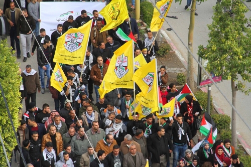 قلقيلية تحيي ذكرى انطلاقة الثورة الفلسطينية الـ52