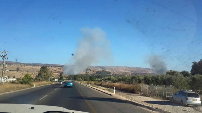 بالفيديو : "إسرائيل" تقصف بالمدفعية الثقيلة مواقع للجيش السوري والجهاد ينفي إطلاق الصواريخ