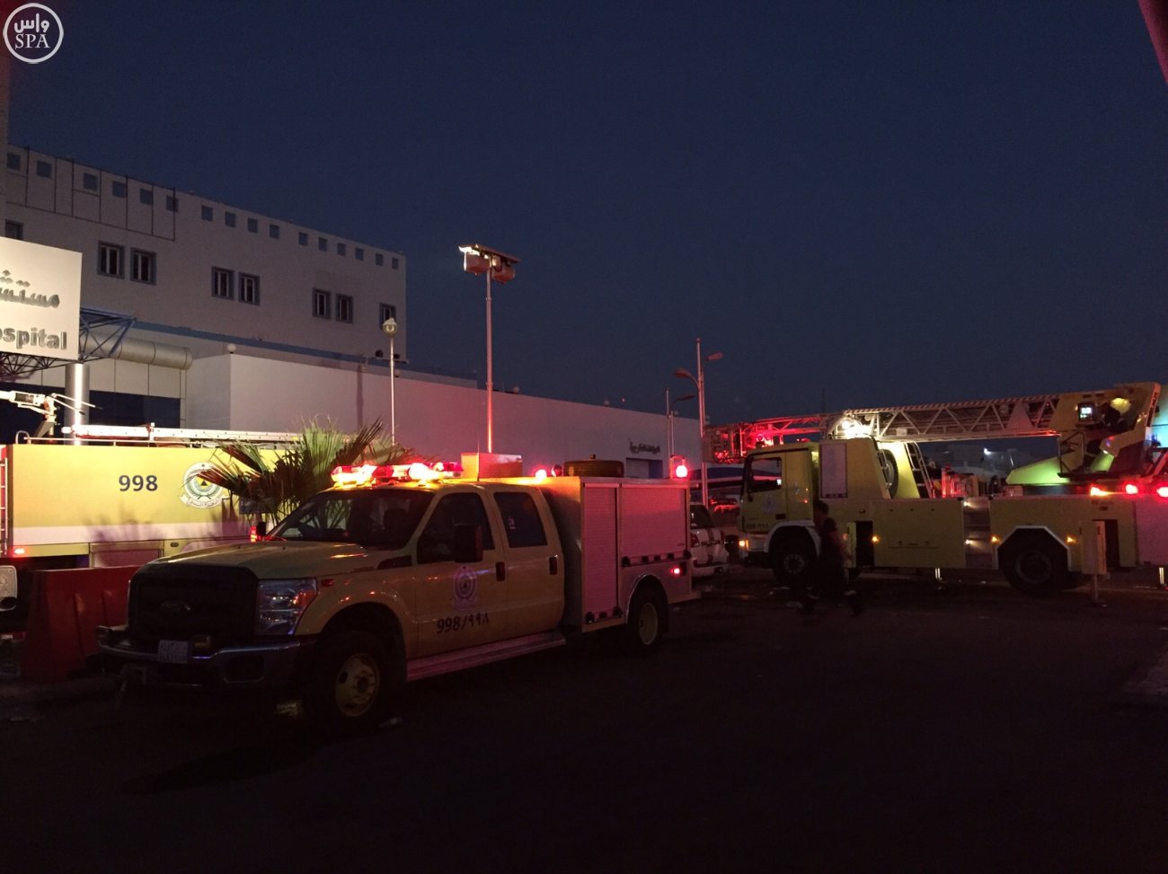 السعودية .. 30 وفاة و 107 اصابة في حريق ضخم في مستشفى جازان
