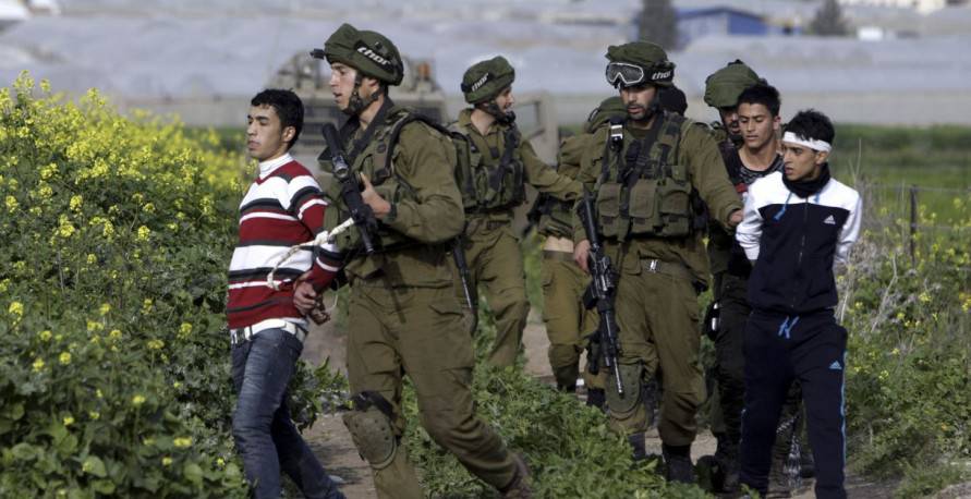 اليوم: اعتقال 22 مواطناً في مناطق متفرقة بالضفة