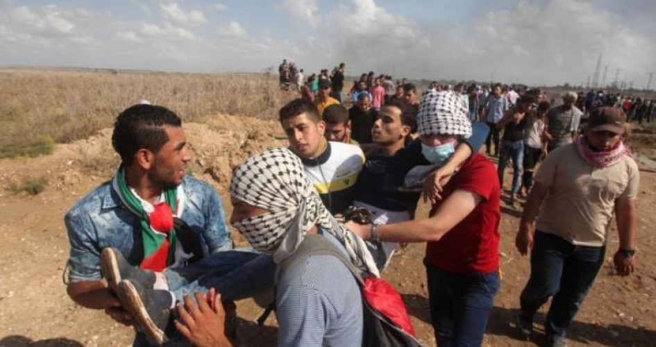 3 إصابات في استهداف الاحتلال لشبان شرق غزة