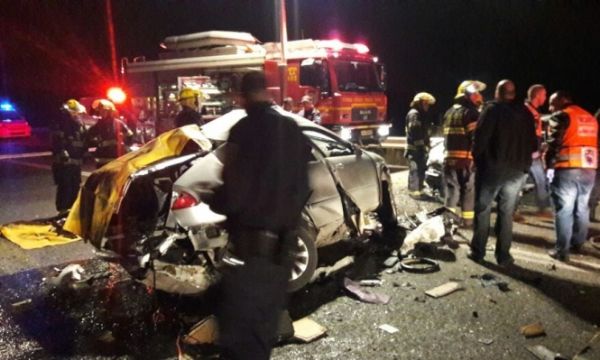 مصرع 3 أشخاص وإصابة آخرين إثر حادث سير مروع بالقرب من عيلوط بالداخل المحتل
