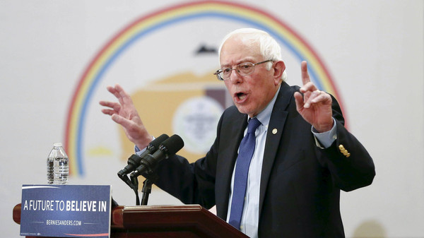 ساندرز: على كلينتون أن تختار نائبا يساريا للرئاسة