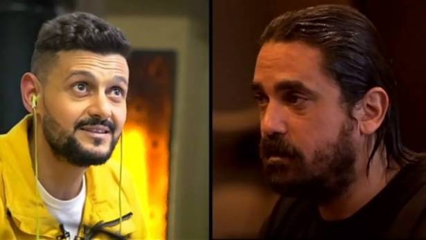 بالصور: أمير كرارة يعتدي على رامز جلال وفريق العمل في "رامز بيلعب بالنار"