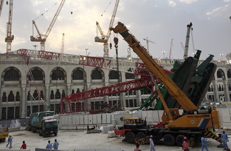 انتهاء التحقيقات في حادثة "رافعة الحرم"