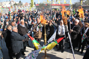 إحياء ذكرى الانطلاقة الـ52 في زبدة بجنين