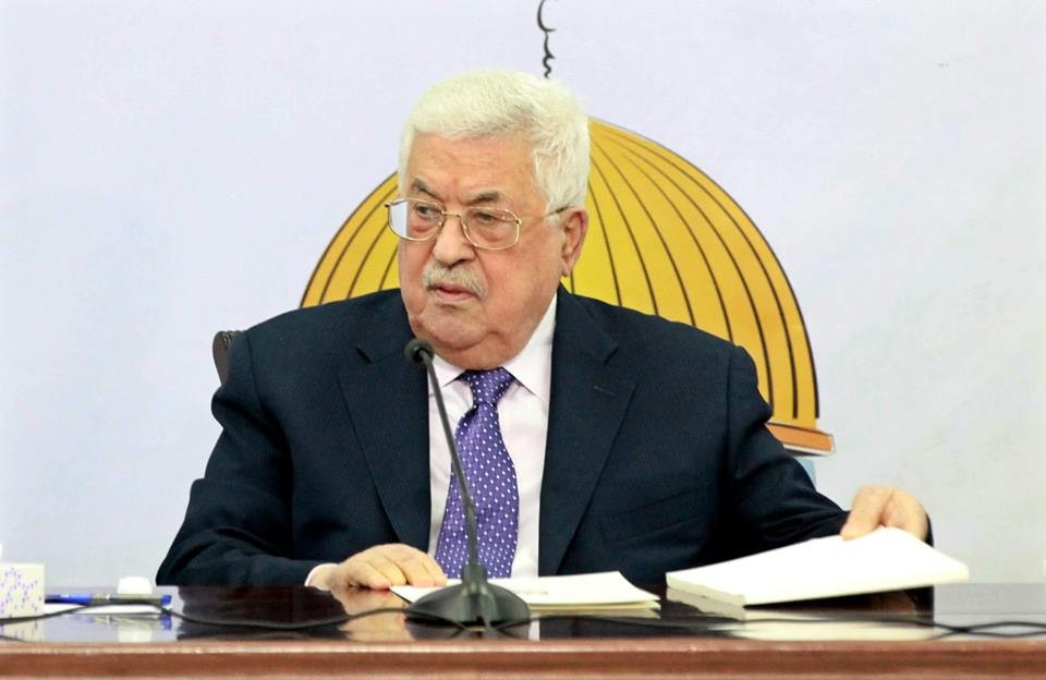 محدث بالصور: كلمة الرئيس عباس خلال جلسة استشاري "فتح" برام الله 