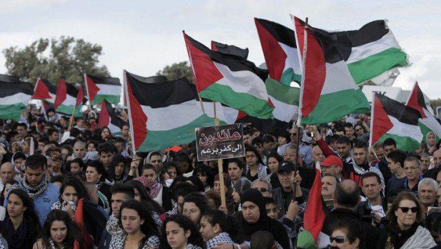 إحياء اليوم العالمي لدعم فلسطيني الـ 48 بالضفة