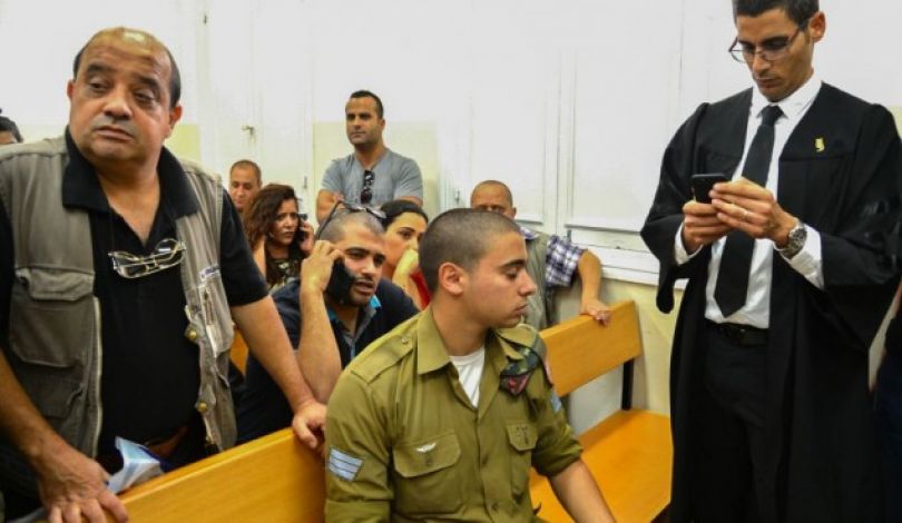 محاولات إسرائيلية للتخفيف من عقوبة الجندي قاتل الشهيد الشريف