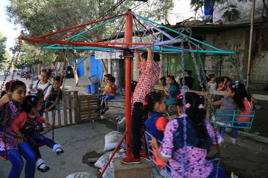 200 إصابة بغزة معظمهم أطفال في أول أيام عيد الأضحى