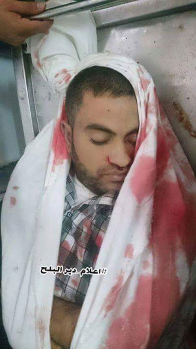 استشهاد الشاب "أحمد السرحي" برصاص الاحتلال في مواجهات البريج وسط قطاع غزة