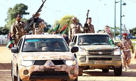 السيسي يدعو لرفع الحظر المفروض على تسليح جيش ليبيا