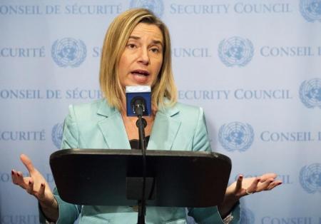 الاتحاد الاوروبي يعمل مع الامم المتحدة لبدء العملية السياسية في سوريا و100مليون يورو جاهزة لدعم ليبيا