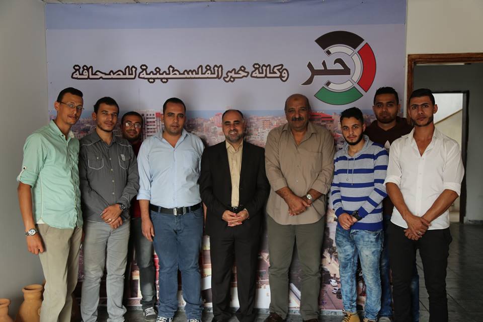 د.فايز أبو عيطة ، الناطق بإسم حركة فتح يزور مقر "وكالة خبر "