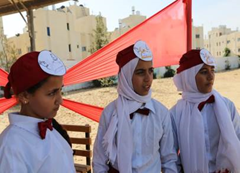 "صحتك مهمة" حملة الأونروا الجديدة في مدارس غزة