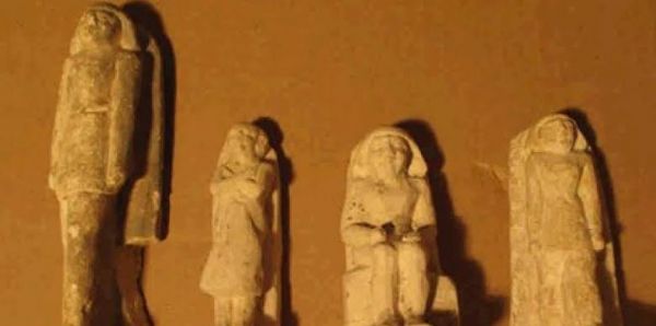 الشرطة في غزة تضبط آثار فرعونية بحوزة مهربين