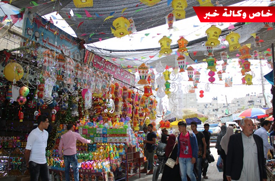 موت سريري تشهده أسواق غزة وتذمر كبير في أوساط التجار وأصحاب المطاعم