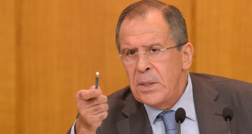 لافروف: لوم نجل ترامب ضرب من الجنون