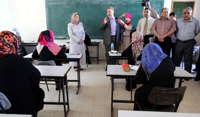 غزة:التعليم: الاعلان عن مواعيد مقابلات توظيف معلم