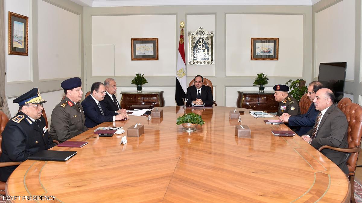 السيسي: سنجتث الإرهاب من جذوره