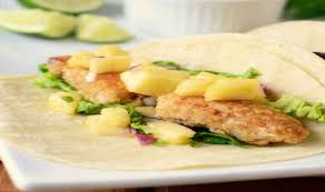 سندويشات التاكو بالسمك الأبيض