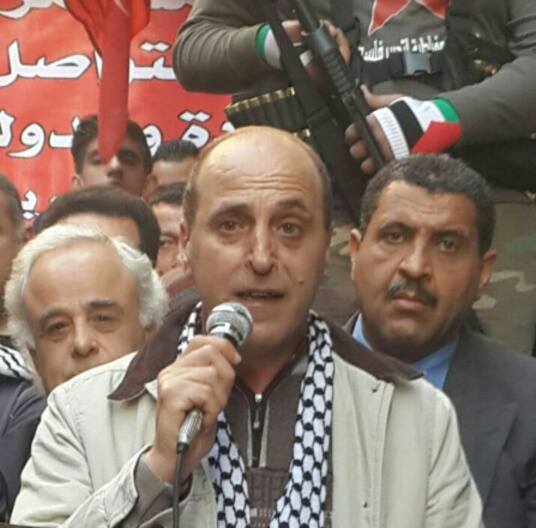 مسيرة جماهيرية لإحياء انطلاقة الجبهة الديمقراطية الـ48 بمخيم البداوي