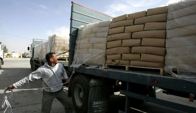 المقاولون الفلسطينيون: حكومة الوفاق تبذل جهوداً كبيرة لإدخال مواد البناء إلى غزة