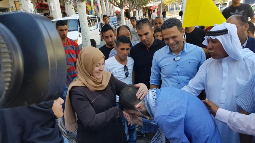 بيت لحم تحتضن ابنيها المحررين البلبول