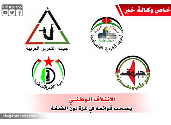 بشكل مفاجئ.. الائتلاف الوطني الديمقراطي يسحب قوائمه من الانتخابات بغزة