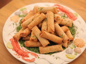 سبرنغ رولز بالسمك من مطبخ منال العالم